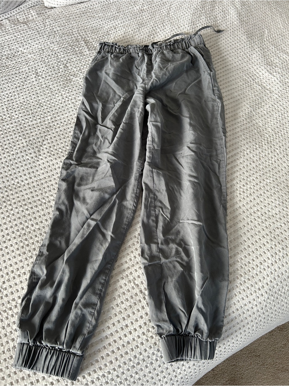 Banana Republic Gray Women’s Elastic-Waist Jogger Pants